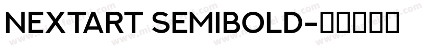 NEXTART SemiBold字体转换